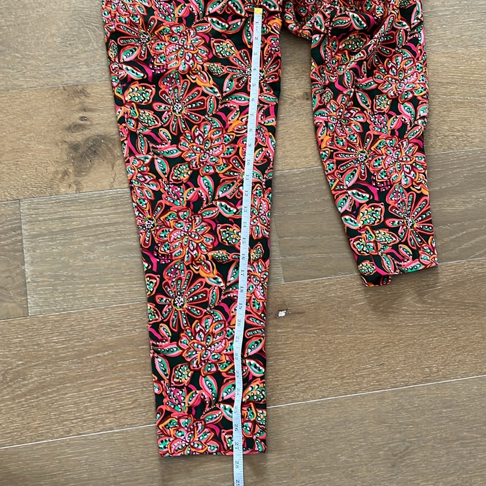J Crew Jamie Floral Pants size 2 NWT - Picture 8 of 12